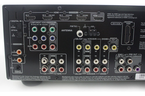 Receiver Onkyo Tx-sr507 5.1 Canais Home Theater A/v Surround 110v