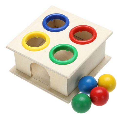 Brinquedos Educativos: Martelada De Madeira Com Caixa, Brinq