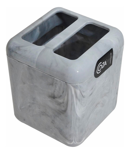 Porta Cepillo De Dientes Dental Cubo Plastico Original Coza