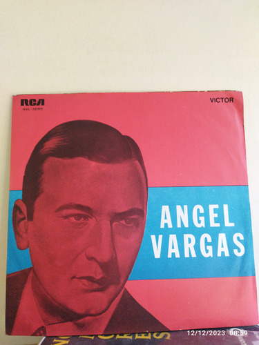 Angel Vargas Disco De Vinilo Lp Tango 