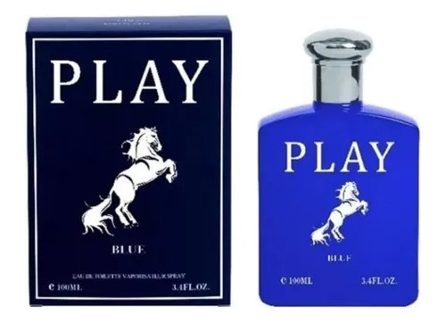 Perfume Marca Ebc Para Hombre Play Blue 100ml