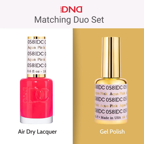Dnd Duo Gel Dc, Colección Morada Amethyst, 0.5 Oz