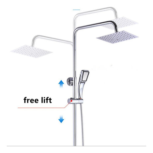 Soporte De Ducha Ajustable, Barra Deslizante Para Ducha