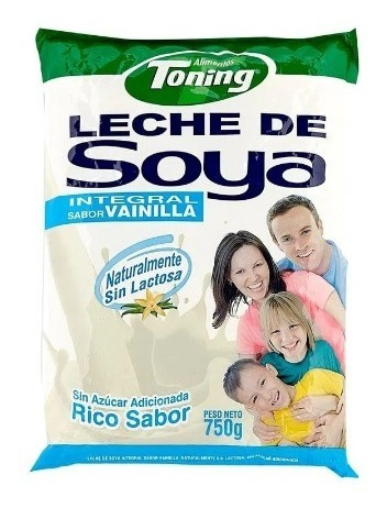 Leche De Soya Vainilla X750gr - g a $40