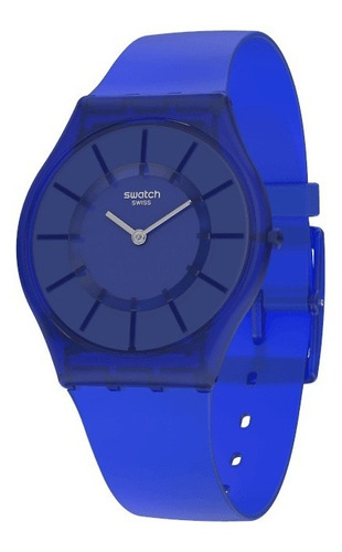 Reloj Swatch Mujer Ss08n102 Skin Deep Acqua Agente Oficial