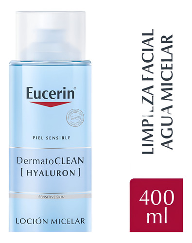 Eucerin Dermatoclean Loción Micelar Limpiadora 3en1 X 400 Ml