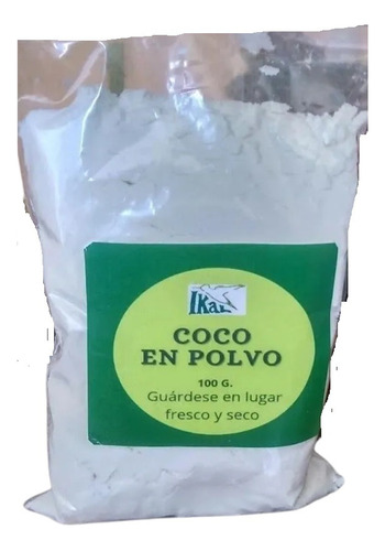 Coco Deshidratado En Polvo 100 G.