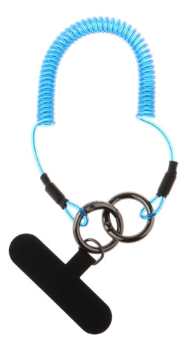 Accesorio De Cordón Para Teléfono Con Lengüeta De Azul