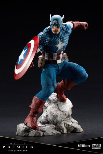 Figura Kotobukiya Artfx Premier Captain America Escala 1/10