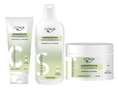Kit Shampoo +acondicionador+ Mascara Hidratation Coalix Pro