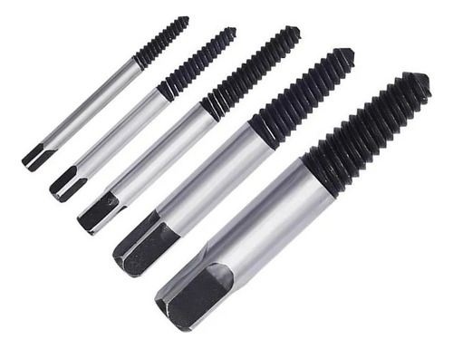 Juego Set 5pcs Extractor De Pernos Tornillos Colas Chancho