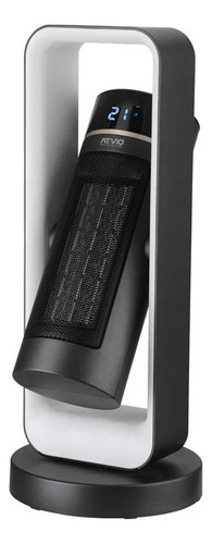 Calefactor De Torre Cerámico Eléctrico Calentador 51.2 Cm Negro