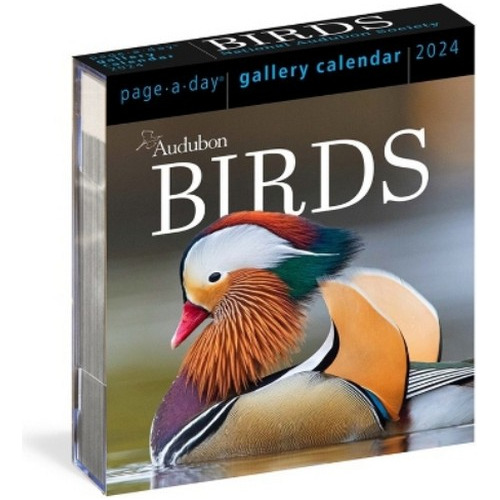 Audubon Birds Page-a-day Gallery Calendar 2024 - Nation. Eb8