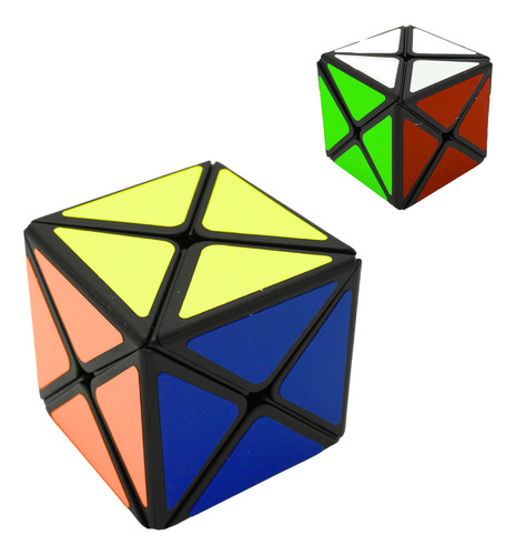 Cubo Mágico X Dino 3x3 Juegos Didactico Infantil Estructura Negro
