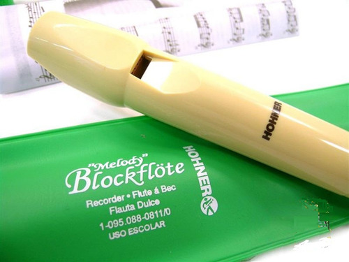 Imagen 3 de 8 de Flauta Dulce Hohner Original Alemana Uso Escolar