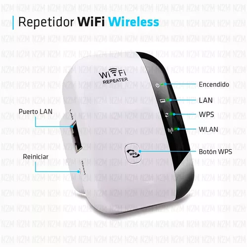 Repetidor De Señal Wifi Repeater