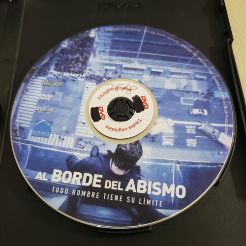 Película Al Borde Del Abismo Dvd Original (Usado)
