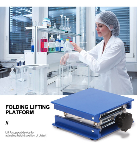 Plataforma Elevatória De Tesoura Jack De Laboratório Em Liga