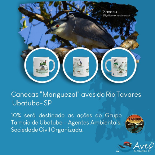 Imagem 7 de 7 de Caneca Personalizada Aves De Ubatuba (tangaras)
