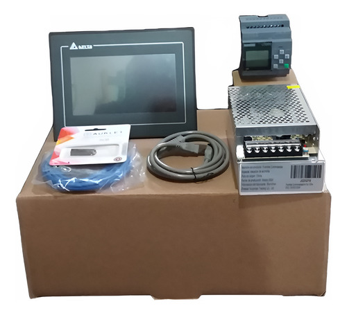 Hmi Delta 7 Pulgadas + Plc Logo8 24rce Ethernet....plc