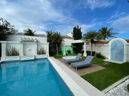 Imagem 4 de 30 de Casa Com 4 Dormitórios À Venda, 420 M² Por R$ 2.800.000,00 - Jardim Acapulco - Guarujá/sp - Ca0441