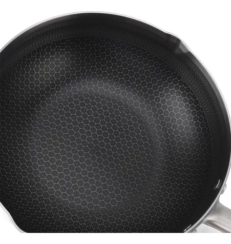 Sartén Uk Plug De Acero Inoxidable 316 Con Mango Largo