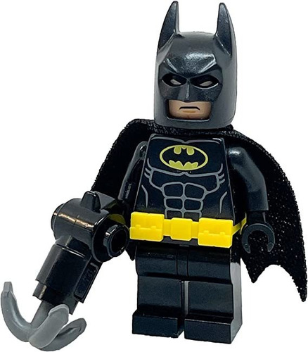Lego Superheroes: Black Batman With Utility Belt And Grappli