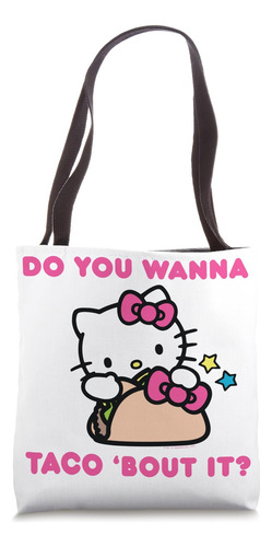 Bolsa De Tela Hello Kitty Taco Bout It