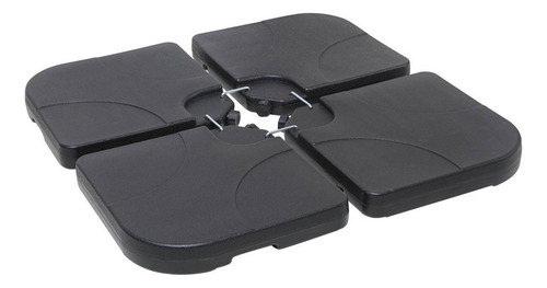 Ombrelone Guarda Sol Lateral 3m Com Base 60l Para Jardim Piscina Cor Bege