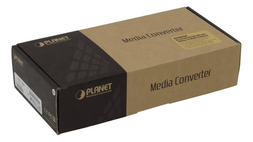 Convertidor Ethernet Planet 1-sfp-100 1-db9-m Clickbox