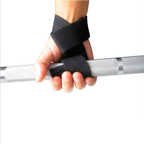 Correas Cintas Straps De Agarre Para Barra Gym Mir Par Cuota