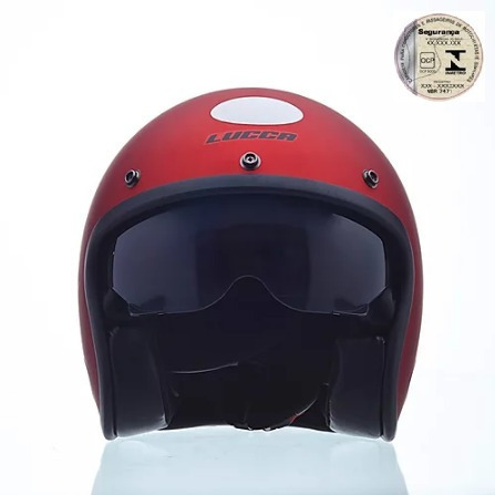Imagem 3 de 10 de Capacete Lucca Sublime Cherry Com Viseira Interna + 1 Bubble