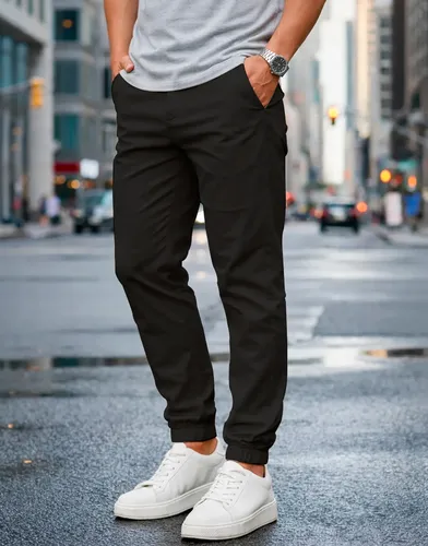 Pantalon Jogger Hombre Skinny Gabardina Premium King B