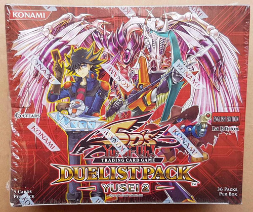 Yugioh! Yu-gi-oh! Duelist Pack Yusei 2 Caja 36 Sobres Ingles