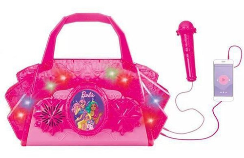 Bolsinha Musical Barbie Dreamtopia Com Função Mp3 - Fun
