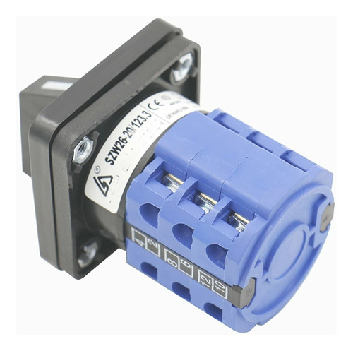 Imagen 2 de 4 de Transfer Switch Conmutador Manual 20a 12 Terminales 3 Posic.