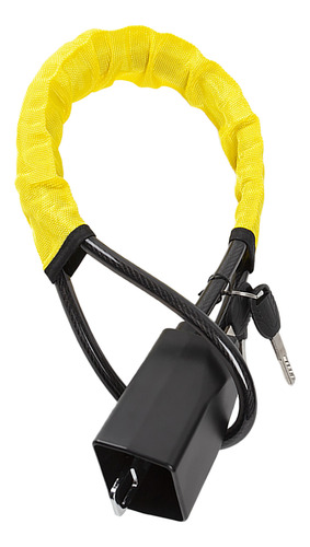 Volante Amarillo Con Bloqueo Antirrobo Para Dispositivo De S