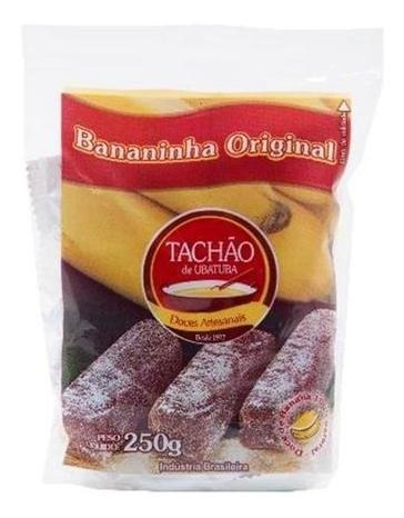 Imagem 1 de 3 de Bananinha Original Tachão De Ubatuba 250g