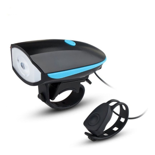 Yl Lampara Bicicleta Led Recargable Usb Deportes Claxon 7588