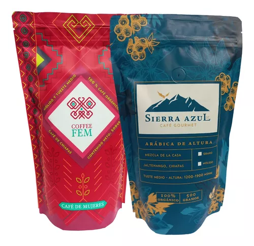 Mezcla de café azul y bourbon –