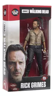 Figura De Pvc The Walking Dead Rick Grimes Modelo Colecciona