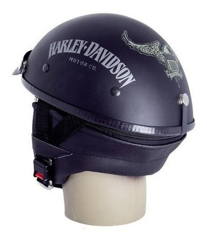 Capacete Custom Scooter Elétrica Moto Harley Davidson Ccc019