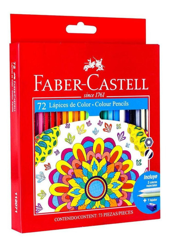 Faber-castell Estuche Con 72 Ecolápices Hexagonales