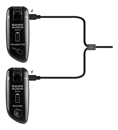 Sistema Inalámbrico Para Guitarra Swiff Ws-50 Uhf Digital