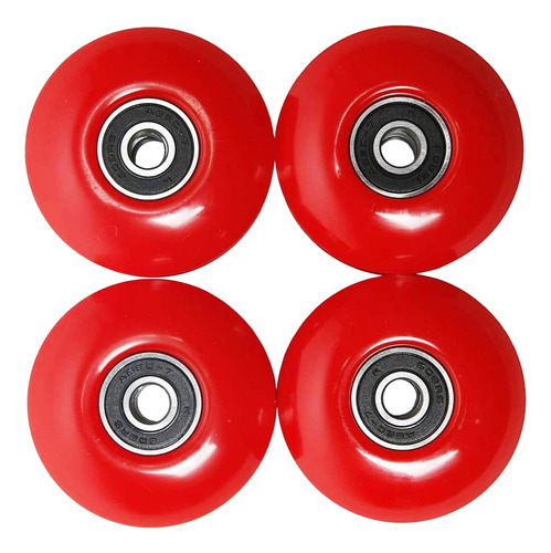 Ruedas De Monopatín Freedare De 52 Mm Con Rodamientos De Dur