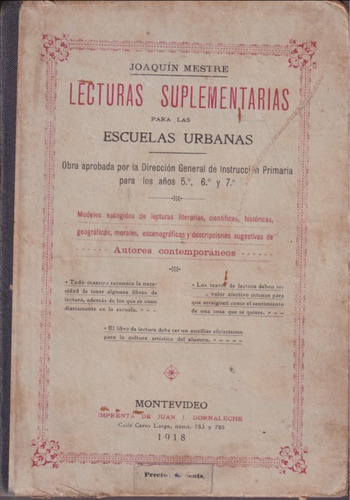 Lecturas Suplementarias Para Las Escuelas Urbanas 