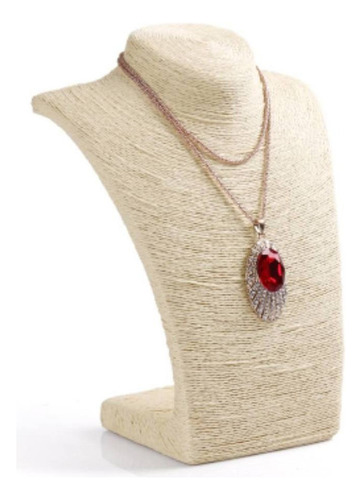 Soporte Maniquí Cuello Para Exhibición De Joyería Cadena