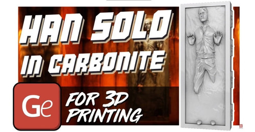 Archivo Stl Impresión 3d - Star Wars Han Solo Carbonita