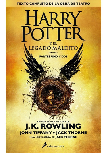 Harry Potter Y El Legado Maldito 8 J K Rowling Thorne