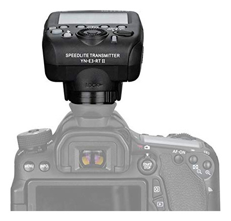 Transmisor Flash Speedlite Para Cámara Yongnuo Yn-e3-rt Ii F